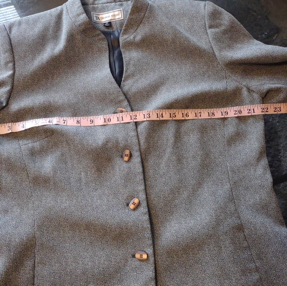 Travis Ayers Gray Blazer Jacket Size 16 - Picture 12 of 12